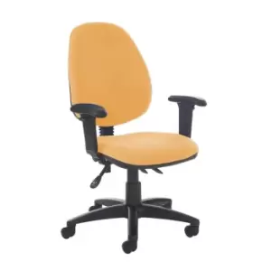 Dams MTO Jota High Back Asynchro Operators Chair with Adjustable Arms - Costa Bl