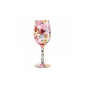 Love Wine Glass