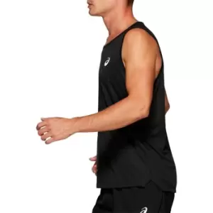 Asics Mens Core Running Tank - Black