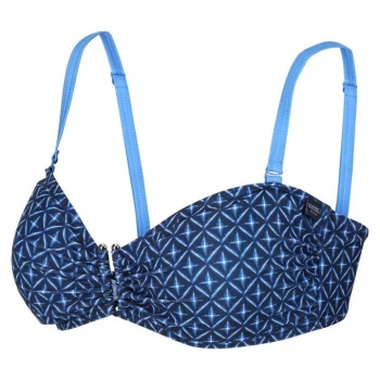 Regatta Aceana III Bikini Top - Navy Tile