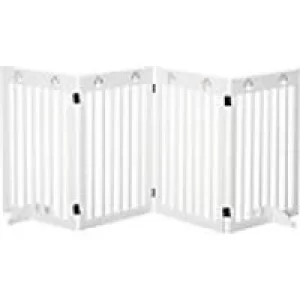 PawHut Pet Gate D06-085 750 x 2040 x 18mm White