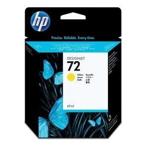 HP Original 72 Yellow Ink Cartridge 69ml