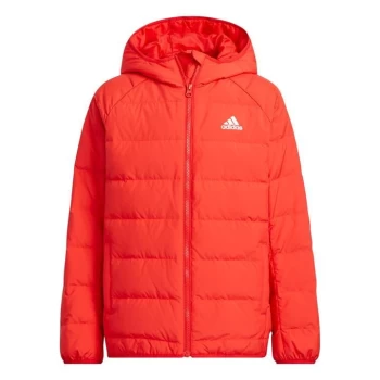 adidas Frosty Winter Jacket Kids - Vivid Red / White