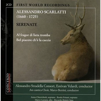 Alessandro Stradella Consort - Alessandro Scarlatti: Serenate CD