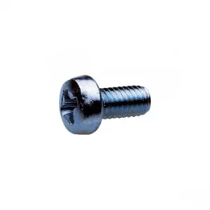 Toolcraft Phillips Raised Head Screws DIN 7985 Steel 4.8 M4 x 10mm...