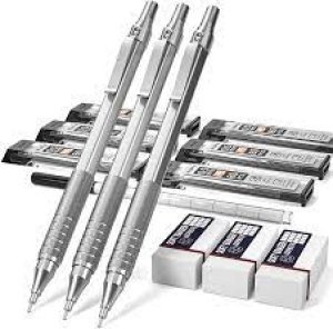 Mechanical Pencil Hb 0.5 Set