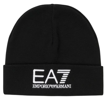 Emporio Armani EA7 Visibility Logo Knitted Beanie Hat