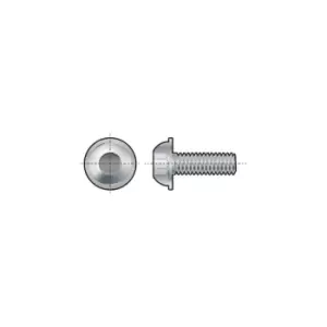 M8X50 Skt Button Head Screw Flanged (10.9)