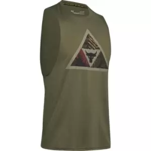 Under Armour Rock Mania Tank Top Mens - Green