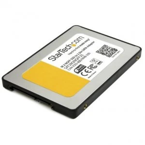 StarTech M.2 SSD To 2.5" Sata Iii Adapter Ngff Solid State Drive Converter With Protective Housing