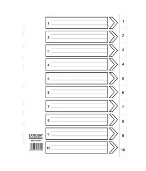 Index 1-10 A4 120 Micron Polypropylene White