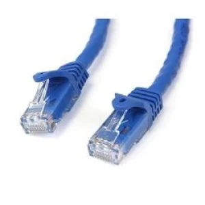 StarTech.com 25ft Blue Gigabit Snagless RJ45 UTP Cat6 Patch Cable