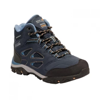 Regatta Holcombe IEP Junior Waterproof & Breathable Walki - Navy/CaptBlu