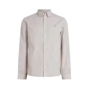 AllSaints Hawthorn Long Sleeve Shirt - Purple