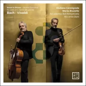 Bach/Vivaldi Sonar in Ottava Double Concertos for Violin and Violoncello Piccolo by Johann Sebastian Bach CD Album