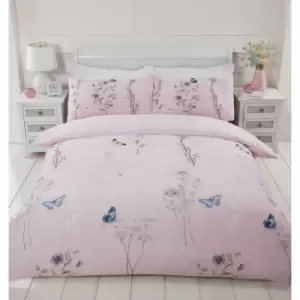 Laura Blush Duvet Set - Single