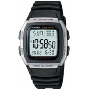 Casio W96H-1AVEF Digital Watch with Extended Battery Life Timer