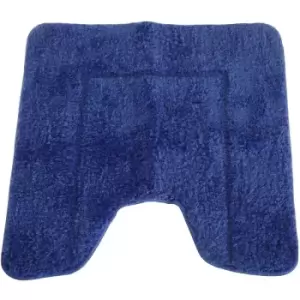 Mayfair Cashmere Touch Ultimate Microfibre Pedestal Mat (50x50cm) (Royal) - Royal