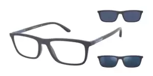 Emporio Armani Eyeglasses EA4160 with Clip-On /V 57591W