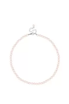 Mini Pink Pearl Necklace