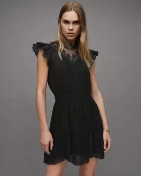 AllSaints Azura Tulle Lace Dress