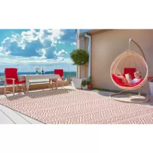 JAZZ Indoor / Outdoor JAZ05 Rose 190cm x 290cm Rectangle - Pink