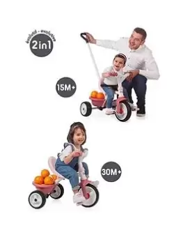 Smoby Be Move Trike - Pink, One Colour