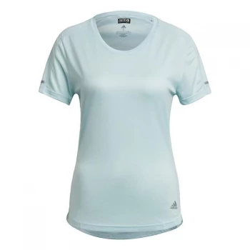 adidas Run It T-Shirt Womens - Halo Mint