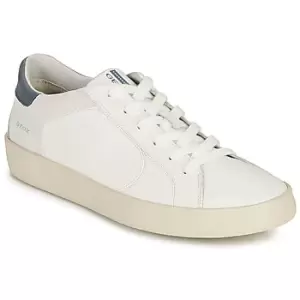 Geox U WARLEY A mens Shoes Trainers in White - Sizes 8,11