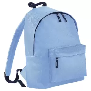 Bagbase Fashion Backpack / Rucksack (18 Litres) (Pack of 2) (One Size) (Sky Blue/French Navy)