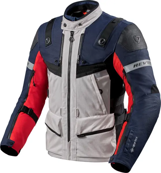 REV'IT! Defender 3 GTX Jacket Red Blue Size 2XL