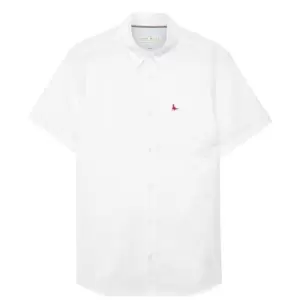 Jack Wills Emmerson Nep Short Sleeve Shirt - White