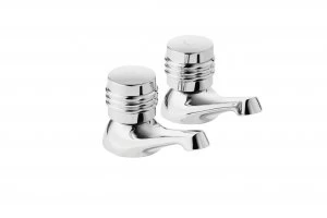 Wickes Salerno Bath Taps - Chrome