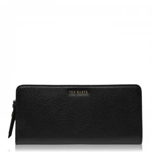 Ted Baker Moreau Large Padlock Purse - black