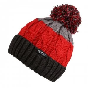 Regatta Davin III Bobble Hat - Black/Grey