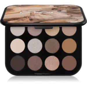 MAC Cosmetics Connect In Colour Eye Shadow Palette 12 shades eyeshadow palette shade Unfiltered Nudes 12,2 g