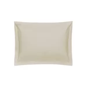 Belledorm Easycare Polycotton Percale 200 Thread Count Oxford Pillow Case, Cream