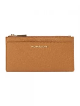 Michael Kors Mercer large slim card case Tan