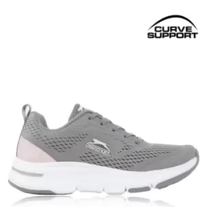 Slazenger Curve Support E-Mesh Trainers Ladies - Grey