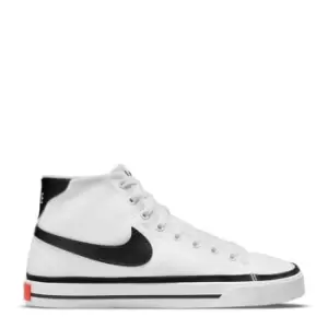 Nike Court Legacy Canvas Mid Womens Shoe - White