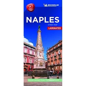 Naples - Michelin City Map Laminated 9217 Laminated City Plan Sheet map 2018