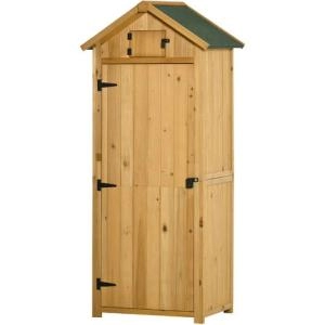 Airwave Bideford Tool Shed - Grey - Garden & Outdoor