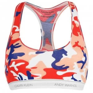 Calvin Klein Andy Warhol Bralette - Camo