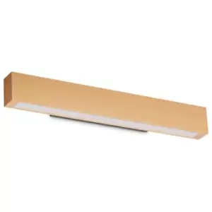 Ideal Lux craft 60cm Integrated LED Wall Lamp Wood, 3000K, Non-Dim