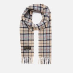 Barbour Mens Tartan Lambswool Scarf - Dress Tartan