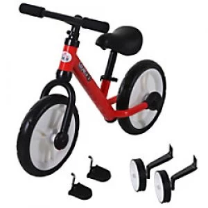 HOMCOM Balance Bike 370-091RD Red