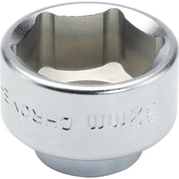 Draper Expert 3/8" Drive Oil Filter Cap Socket Metric 3/8" 32mm