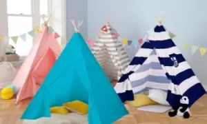 Neo Kids Teepee Tent: Navy Stripe