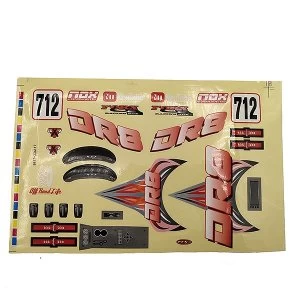 Ftx Dr8 Decal - Red