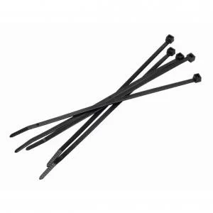 Cable Ties Large 300mm x 4.6mm Black Ref 199093 Pack 100 127276